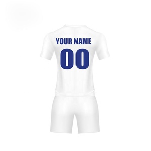 Service OEM, maillot de football à manches courtes de haute qualité, design personnalisé élégant, découpe automatisée, fabrication en usine, ensembles de football - Product Image 4