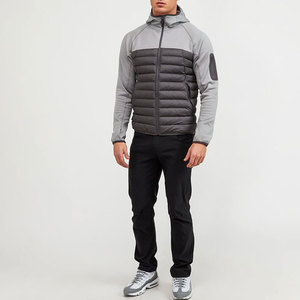 Veste matelassée en toile d'hiver pour homme, nouvelle mode, manches amovibles, épaisse, imperméable, respirante, coupe-vent, couleurs assorties - Product Image 5