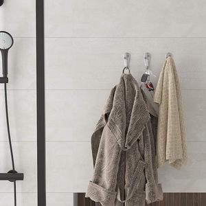 Silver With Antique Style Coat <b>Hooks</b> <b>Wall</b> Mounted Single Prong Robe <b>Hook</b> <b>for</b> Hanging Towel <b>Hooks</b> With Screw <b>for</b> Bags Hat Scarf - Product Image 5