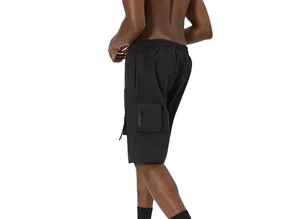 Pantalones cortos informales de verano para hombre, transpirables, de cintura media, estilo americano, ropa de trabajo, múltiples bolsillos, diseño táctico ligero - Product Image 3