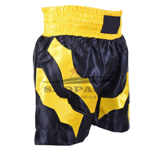Short de boxe sportif MMA de haute qualité Tissu de qualité supérieure Séchage rapide Taille élastique Service OEM personnalisé pour hommes Vêtements de sport d'entraînement - Product Image 5