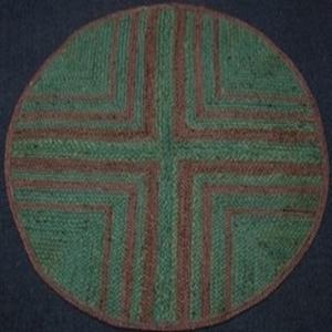 Tapis tressés modernes faits à la main en coton de jute motif unique pour la maison chambre salon porte et espaces extérieurs ensembles de tapis - Product Image 1