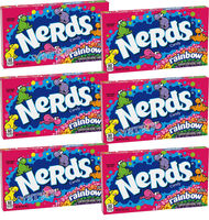   Bonbons en corde arc-en-ciel, gommeux, moelleux, bonbons en corde Nerd, bonbons en vrac, 24 bonbons, prix bas