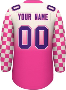 Vente en gros OEM tissu à séchage rapide sublimé en usine uniformes d'équipe respirants haute performance maillots de hockey sur glace personnalisés - Product Image 5