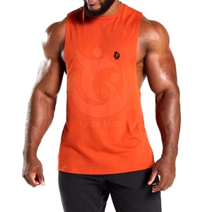 Débardeur de gymnastique respirant de haute qualité pour hommes débardeur d'exercice décontracté avec tissage tricoté ventes directes d'usine - Product Image 5