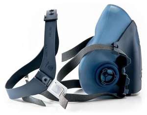 หน้ากากอนามัยครึ่งหน้า7502/37081 3ม. สำหรับอุตสาหกรรมซิลิโคนเคมีใช้แรงงานป้องกันมลพิษทางอากาศจัดส่งเร็ว - Product Image 4