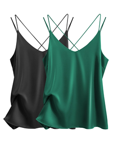 Bangladesh OEM Femmes Camisole Respirant Coton Tissu Haute Qualité Personnalisable Fit Casual Tendance Sans Manches Style - Product Image 1