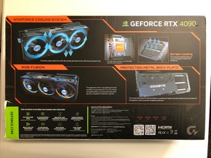 GPU Original Nueva para NVIDIA Gigabyte GeForce RTX 4090 GAMING TRIO 24GB GDDR6X Tarjeta Gráfica con Superficie Mate de Acero - Product Image 2