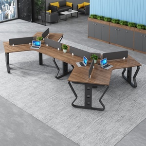 Modern Wooden Executive Office <b>Desk</b> Set Minimalist Luxury Manager Table Extendable Multi Size <b>Workstation</b> Furniture - Product Image 2