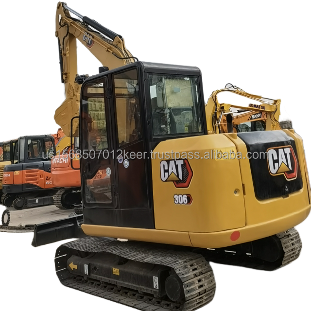 Б/у гусеничный экскаватор Caterpillar CAT306E, 6-тонный гидравлический гусеничный экскаватор из Японии, оригинальный Подержанный станок с основными компонентами, насос для двигателя