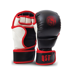 Nouveauté Gants de combat de MMA Gants de protection des mains imprimés de logo personnalisé en cuir gant d'entraînement de combat de boxe Muay Thai pour les arts martiaux - Product Image 3