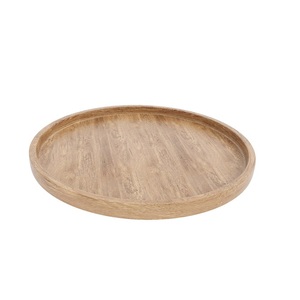 Bandeja de madera de mango para el hogar y el hotel Esmalte Impreso Bandeja de servicio decorativa de Navidad Más comercio - Product Image 6