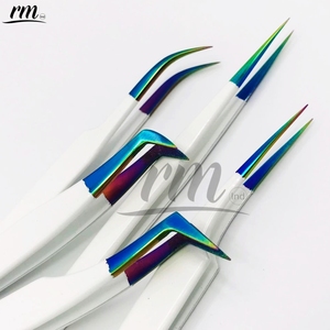 RMI ชุดปากคีบขนตา5จุดสีขาวปลายพลาสม่าแบบปรับแต่งได้ใหม่ - Product Image 3