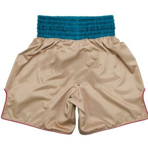 กางเกงขาสั้นแบบไทยสำหรับผู้ชายออกแบบได้ตามต้องการสไตล์ใหม่ผ้าแคนวาสลำลองสีทึบเอวยางยืดปิดทำเองได้ - Product Image 3