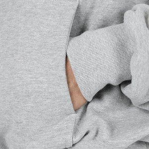 Haute qualité 420g polaire col coupe-vent chaud sweat à capuche sans ficelle pull à capuche hommes personnalisé en vrac sweats à capuche vierges - Product Image 5