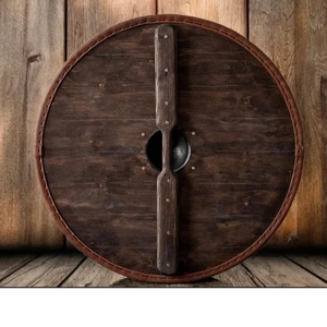 Bouclier Viking Bouclier de décoration médiévale par artisanat calvin - Product Image 2