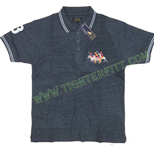 Polo de manga corta de rendimiento de secado rápido para hombre, Polo de Golf de poliéster 100% con patrón táctico 3D - Product Image 2