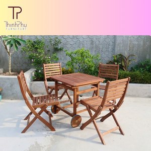 Thinh Phu Factory's Contemporary Wood Sofa Set for Kitchen Hotels Villas Outdoor Restaurants - Product Image 3