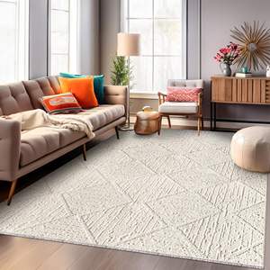 Modern <b>Fluffy</b> Area <b>Rug</b> <b>for</b> <b>Living</b> <b>Room</b> and Bedroom Non-Shedding Large Carpet Shed-Resistant Set - Product Image 5