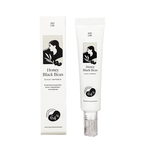 [SOY LAB] Веганский органический увлажняющий шампунь для кожи головы с экстрактом черных бобов и ампула с медом – ежедневный набор для освежения кожи головы и гладкости волос - Product Image 3