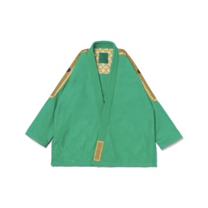 Kimono de Jiu-Jitsu Brasileño Verde Premium - Kimono BJJ de Tejido Perla de 450GSM con Bordado Personalizado y Costuras Reforzadas, Kimono BJJ - Product Image 1