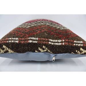 Almohada Kilim Bohemia Multicolor, cojín de seda de lujo de 16x24 pulgadas, patrón de estampado Vintage tejido para uso en el suelo del sofá para Navidad - Product Image 5