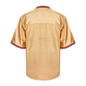 Men's Oversized Mesh T-<b>Shirt</b> Summer Wear Breathable <b>100</b>% <b>Polyester</b> High Quality Custom Colors OEM Service Low MOQ - Product Image 3