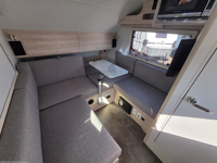 Caravane compacte à bas prix, mini-camping-car, suspension indépendante, moderne, légère, maison mobile pour 1-2 personnes