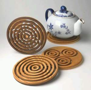 ชุดถาดรองแก้วไม้สำหรับจัดเก็บบนโต๊ะอุปกรณ์สำหรับเครื่องดื่มใช้งานในราคาขายส่งจากอินเดีย - Product Image 6