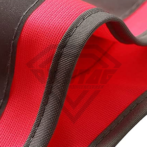 Chaleco de seguridad de poliéster 100%, logotipo personalizado, cremallera frontal reflectante de alta visibilidad, nailon de algodón ignífugo a prueba de agua - Product Image 5