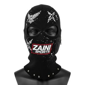 ผ้าคลุมหน้าแบบมีฮู้ดสำหรับขี่มอเตอร์ไซค์ พิมพ์ลายได้ตามต้องการ คุณภาพสูง สำหรับกิจกรรมกลางแจ้ง สำหรับผู้ชายและผู้หญิง ดีไซน์ล่าสุดสำหรับผู้หญิง - Product Image 1