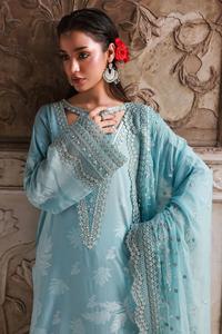 Vestido de Jacquard de invierno para mujer paquistaní estilo Salwar kameez para mujer ropa de invierno Jacquard impresa de alta calidad - Product Image 3