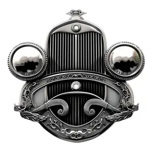 Promotionele Club Logo Metalen Auto Badge Embleem Luxe Auto Logo Emblemen