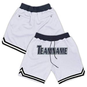 Pantalones Cortos de Baloncesto Unisex Personalizados 100% Poliéster, Transpirables, con Cordón, Dos Bolsillos Laterales, Estampado, Anti-UV, de Secado Rápido - Product Image 5