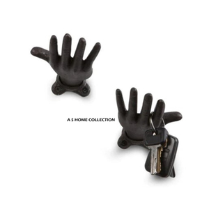 Gancho y Soporte con Diseño de Hoja, Diseño Multifuncional, Perchero para Toallas y Ropa, Ganchos de Pared de Hierro Fundido, Accesorios de Decoración para el Hogar - Product Image 6