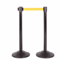 Ligne de file d'attente personnalisée ceinture de contrôle des foules barrière poteau poteau support système diviseurs Stanchion