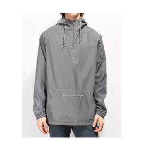Type de manteau de pluie personnalisé de dernière qualité hip hop élégant veste coupe-vent à bas prix sur mesure avec coupe-vent - Product Image 3
