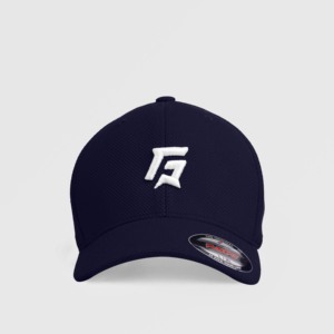 Gorra Deportiva de Béisbol Transpirable con Logotipo Azul Marino Tipo Pro Profile - Product Image 1