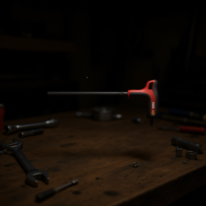 Clés hexagonales angulaires USAG avec poignée, tailles en pouces - Product Image 3