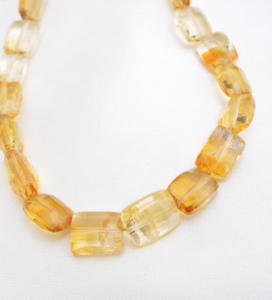 Citrine สร้อยคออัญมณีธรรมชาติรูปทรงแฟนซี, อัญมณีสำหรับการทำเครื่องประดับที่ดีทำอัญมณี - Product Image 6