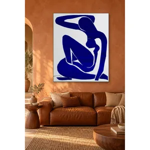 Impression sur toile découpée « Nu bleu » de Fida Henri Matisse - Product Image 2
