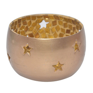 เชิงเทียนโลหะสไตล์มินิมอล ดีไซน์หรูหรา สำหรับตกแต่งโต๊ะและของตกแต่งบ้าน - Product Image 4