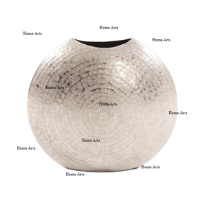 Vente directe d'usine Vase à fleurs en laiton taille personnalisée Vase à fleurs de forme ronde pour l'utilisation de décor de fête de mariage - Product Image 3