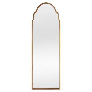 Glamorous and Elegant Gold Beaded Border <b>Mirror</b> Modern Wall Accent Handmade Customizable Shape for Wedding Decorative Purpose - Product Image 2