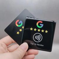 Étiquette de menu RFID NFC en PVC époxy acrylique de forme carrée ou ronde, 13,56 MHz, N213 N215, pour restaurant