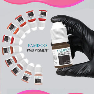 หมึกสักคิ้วปากถาวร NUOJO OEM 5 มล. ติดทนนาน ซึมลึก 40 สี สำหรับสักคิ้วปากถาวร - Product Image 3