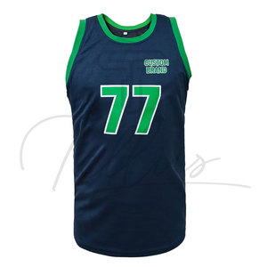 Camiseta de Baloncesto para Hombre sin Mangas, de Alta Calidad, con Logotipo Personalizado Impreso, 100% Poliéster, de Secado Rápido, Transpirable, Talla Grande, Colorida - Product Image 1