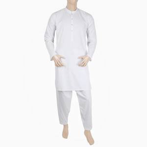 Shalwar Kameez en coton pakistanais respirant, vêtements ethniques musulmans pour hommes, été/hiver, shalwar kameez élégant 2026 - Product Image 1