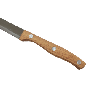 มีดเชฟสแตนเลสพร้อมที่จับไม้มีดสำหรับใช้ในครัวยึดใบมีดคม - Product Image 3