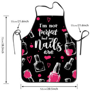 <b>Multi</b> Purpose Hair Salon Kitchen Cooking Barber Apron Hair Salon <b>Tools</b> Working Apron for Hair Cutting Beauty Barber Apron Vest - Product Image 5